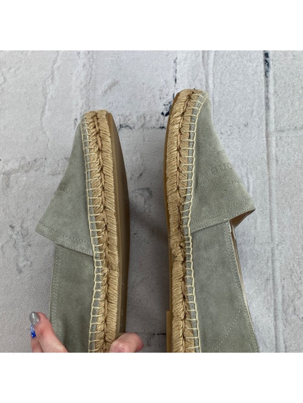 Rag & Bone Suede VGUC Espadrilles Beige Size 37 Womens Casual Slip-On Shoes - Picture 6 of 16